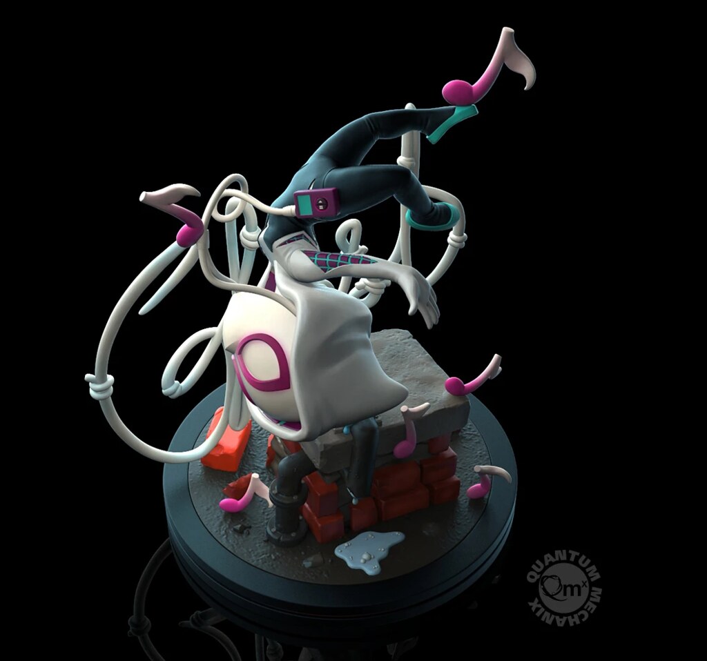 Q-Fig Spider-Man Into Spider Verse - Spider-Gwen