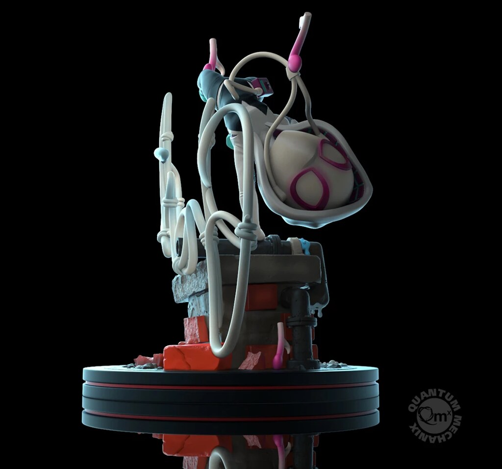 Q-Fig Spider-Man Into Spider Verse - Spider-Gwen