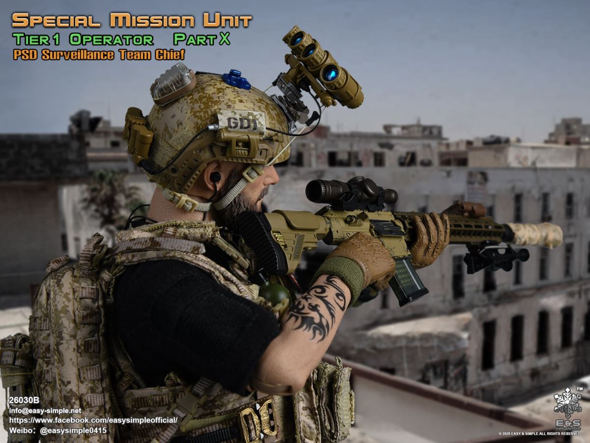 1/6 Executive Officer of Special Task Force Tracking Team 26030B#