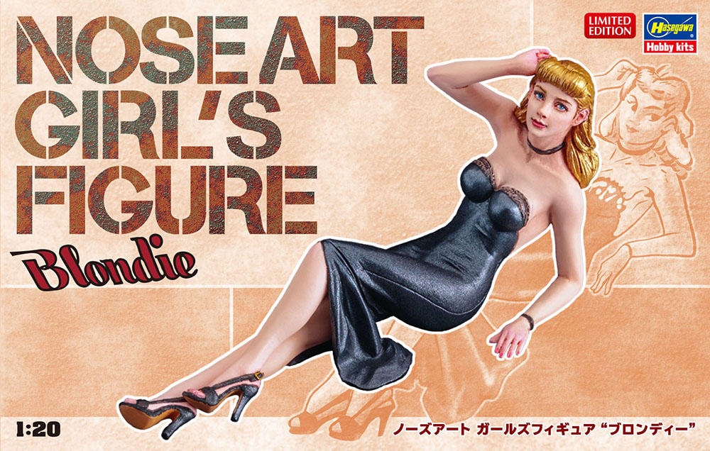 Nose Art Girls Figure - Blondie