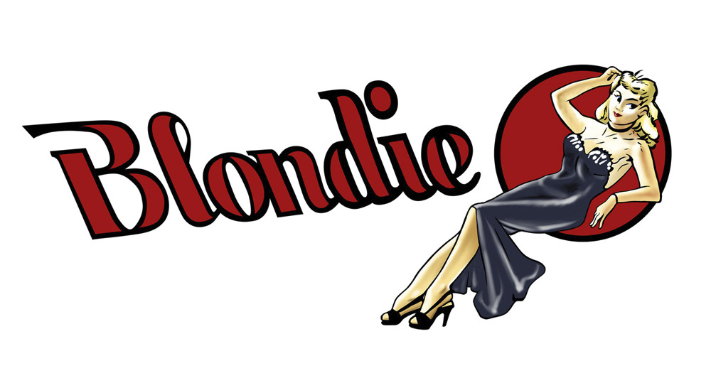 Nose Art Girls Figure - Blondie