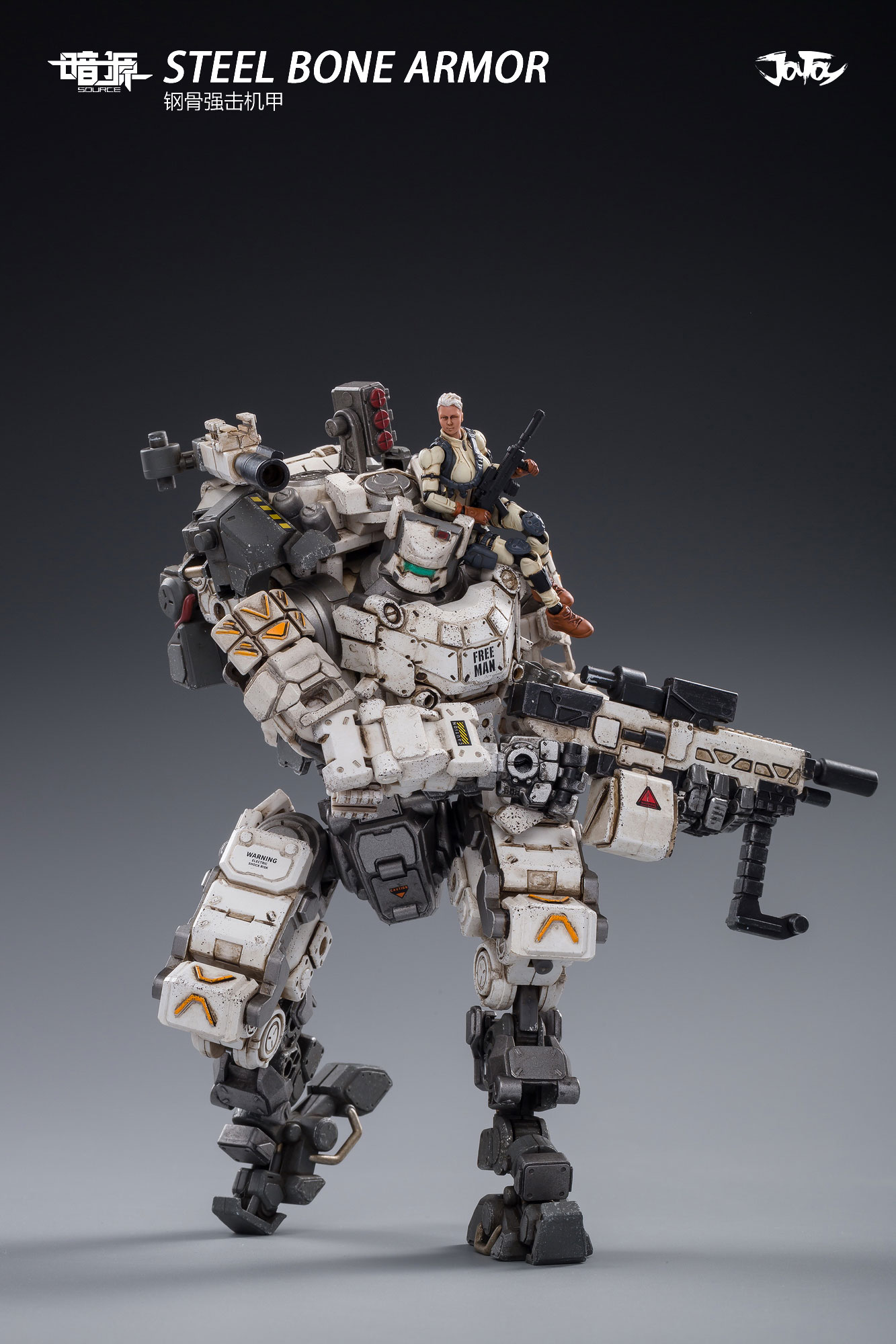 1/25 Steel Bone Armor White