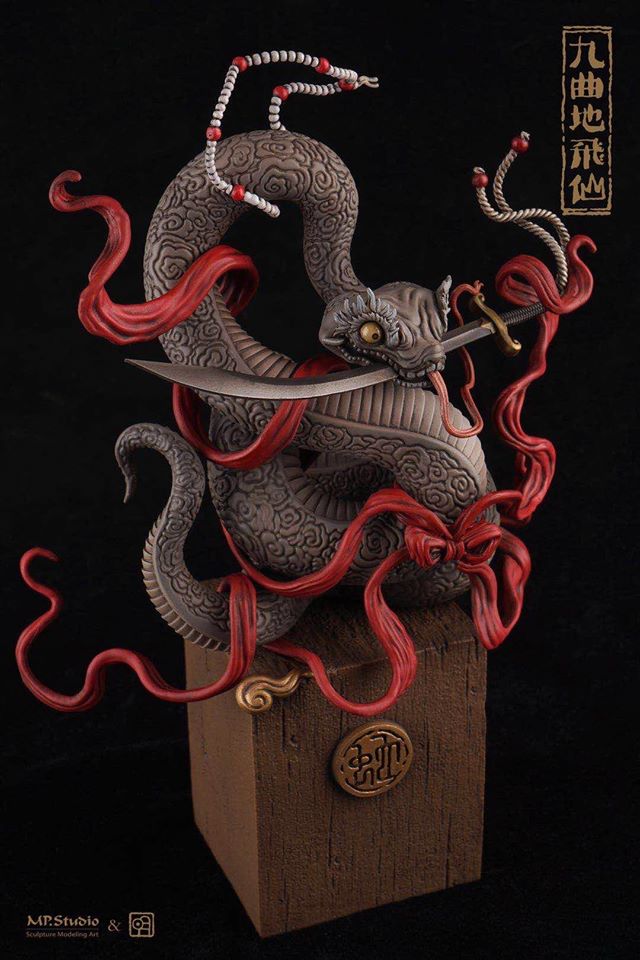 Chinese Zodiac Serie - Snake God