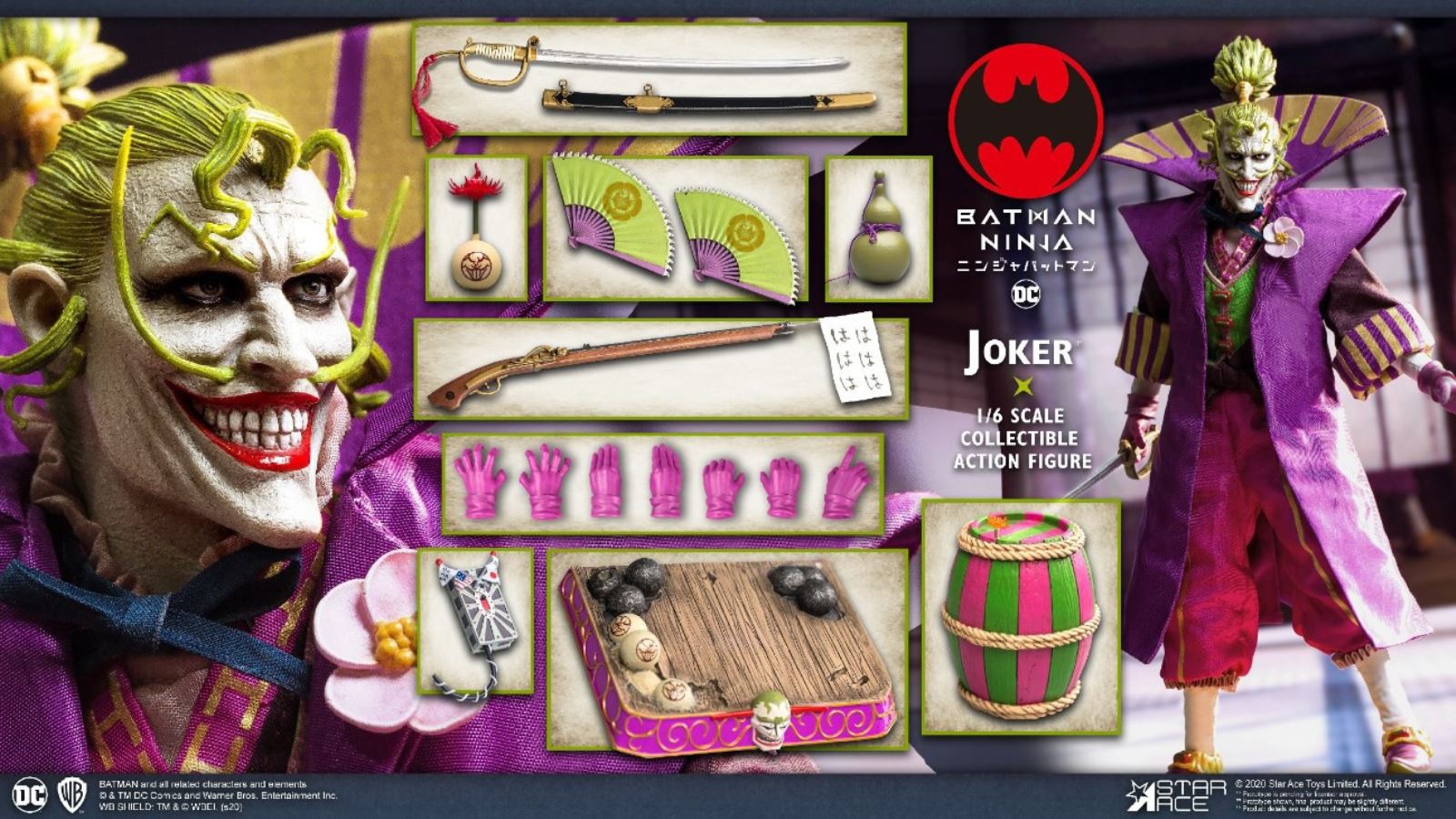 1/6 Batman Ninja - Loard Joker