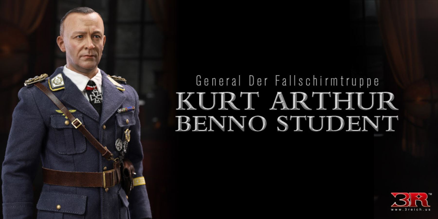 3R GM644 German Army Paratrooper Father Stuart