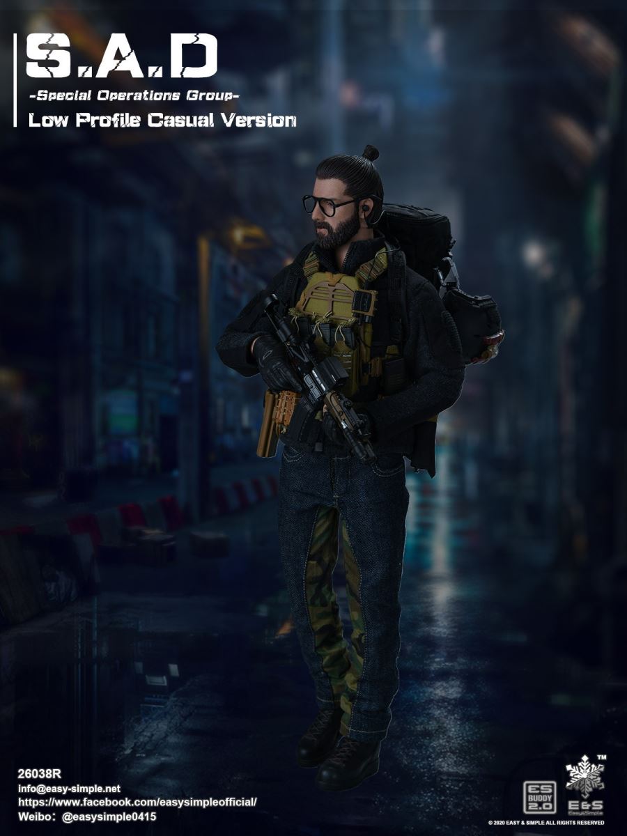 S.A.D Special Operations Group - Low Profile Casual Version