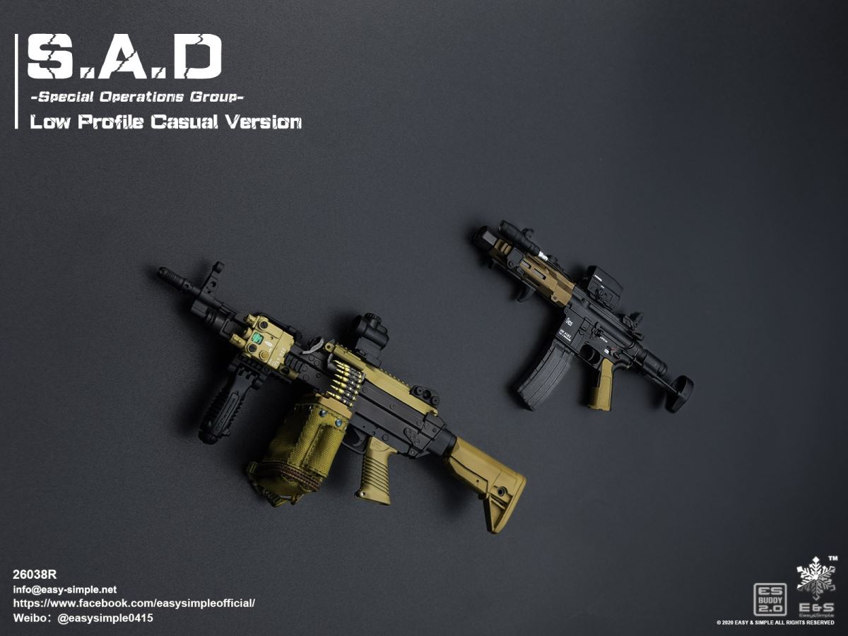 S.A.D Special Operations Group - Low Profile Casual Version