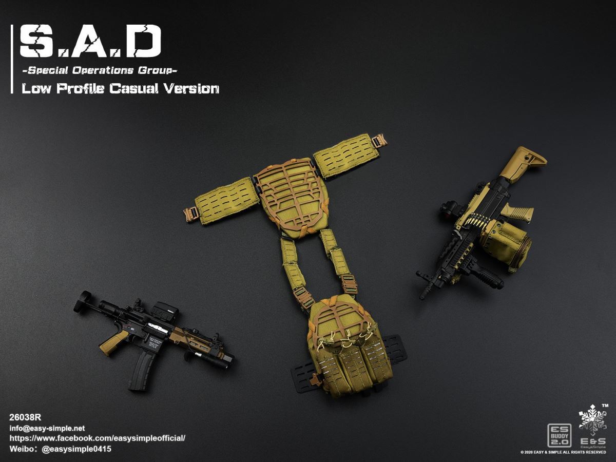 S.A.D Special Operations Group - Low Profile Casual Version