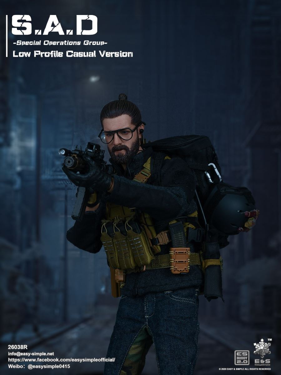 S.A.D Special Operations Group - Low Profile Casual Version