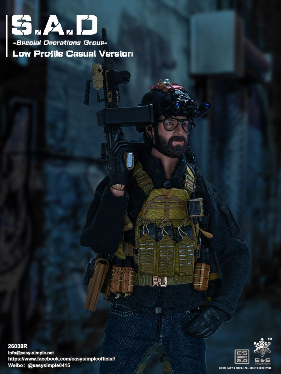 S.A.D Special Operations Group - Low Profile Casual Version