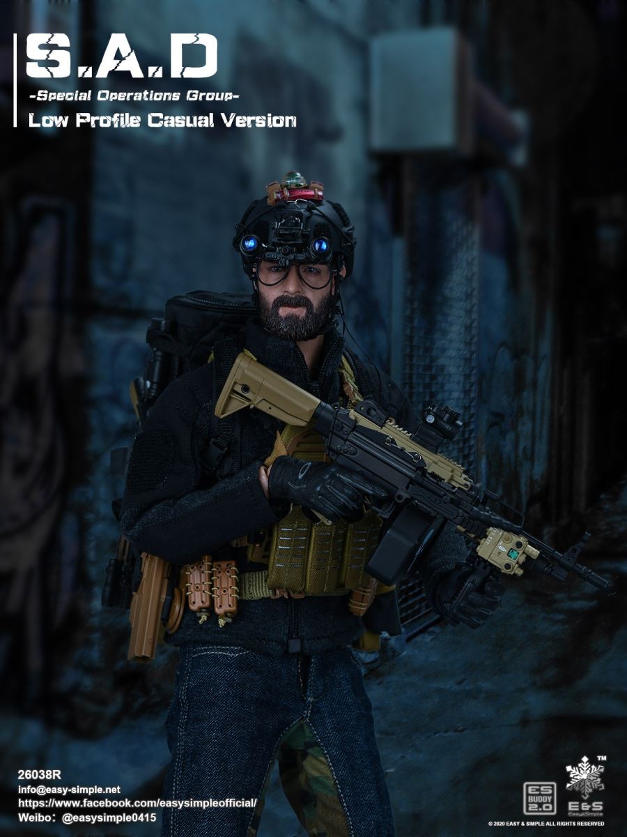 S.A.D Special Operations Group - Low Profile Casual Version