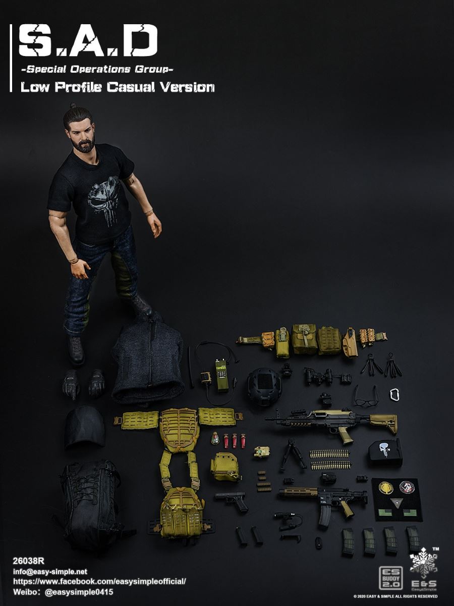 S.A.D Special Operations Group - Low Profile Casual Version