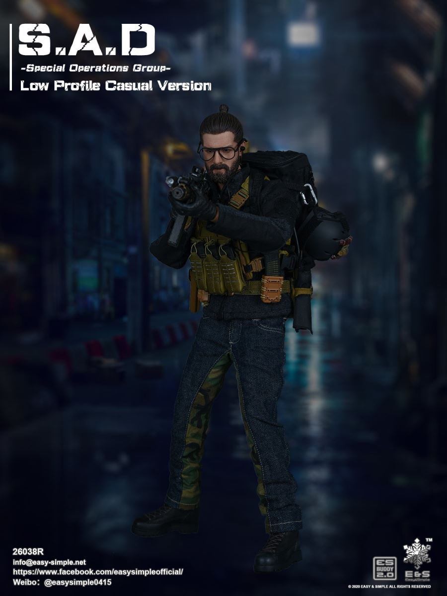 S.A.D Special Operations Group - Low Profile Casual Version