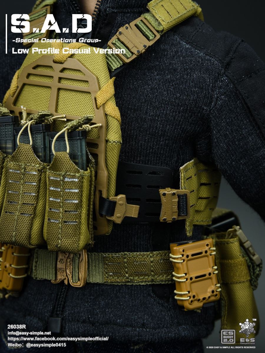 S.A.D Special Operations Group - Low Profile Casual Version
