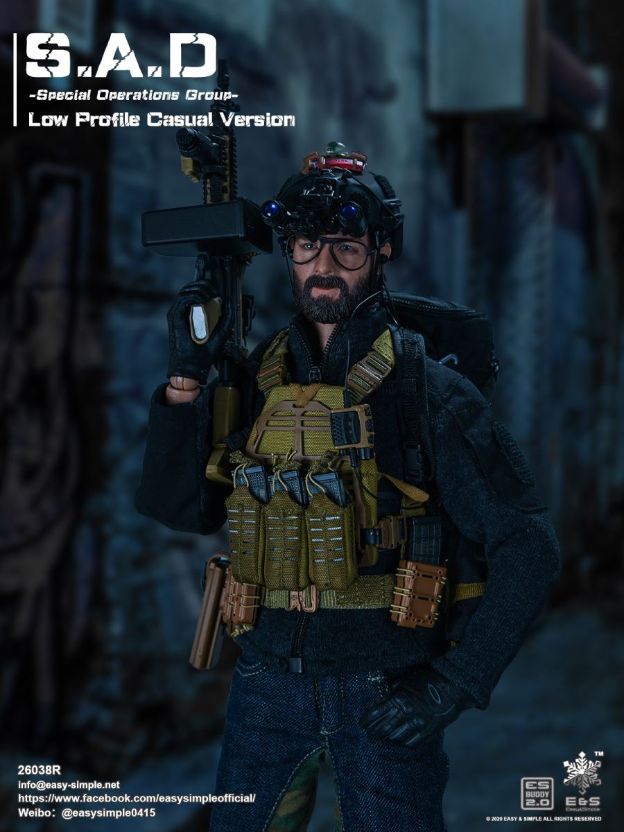 S.A.D Special Operations Group - Low Profile Casual Version