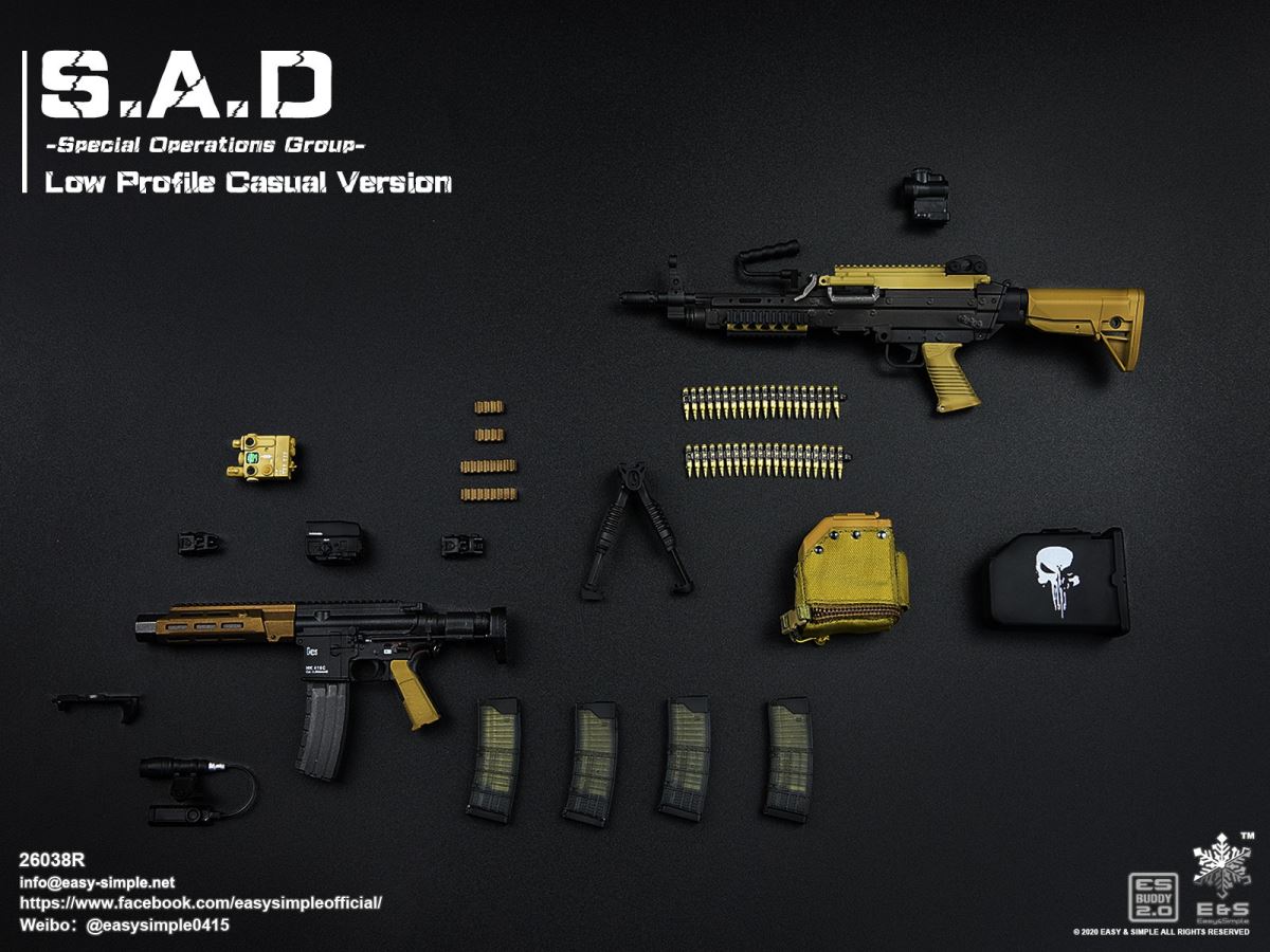 S.A.D Special Operations Group - Low Profile Casual Version