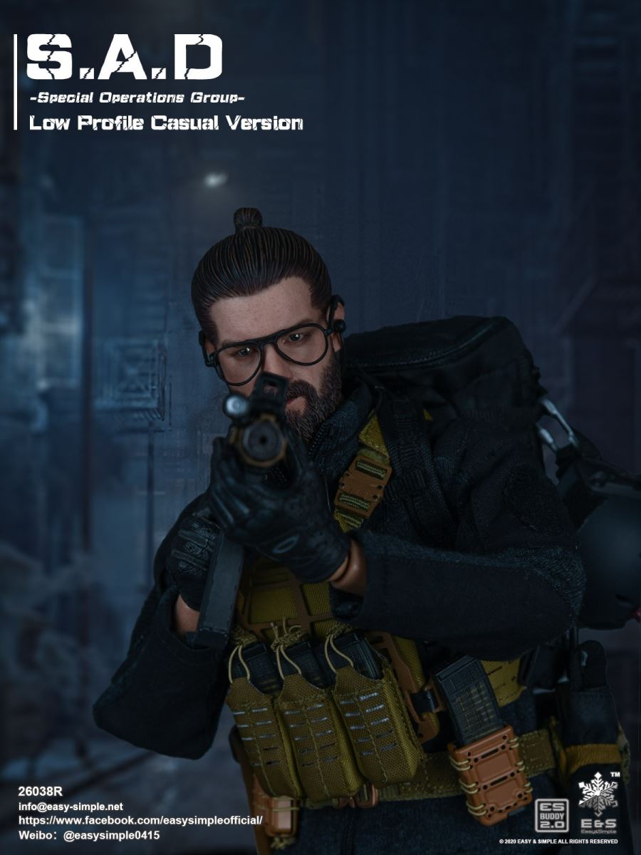 S.A.D Special Operations Group - Low Profile Casual Version