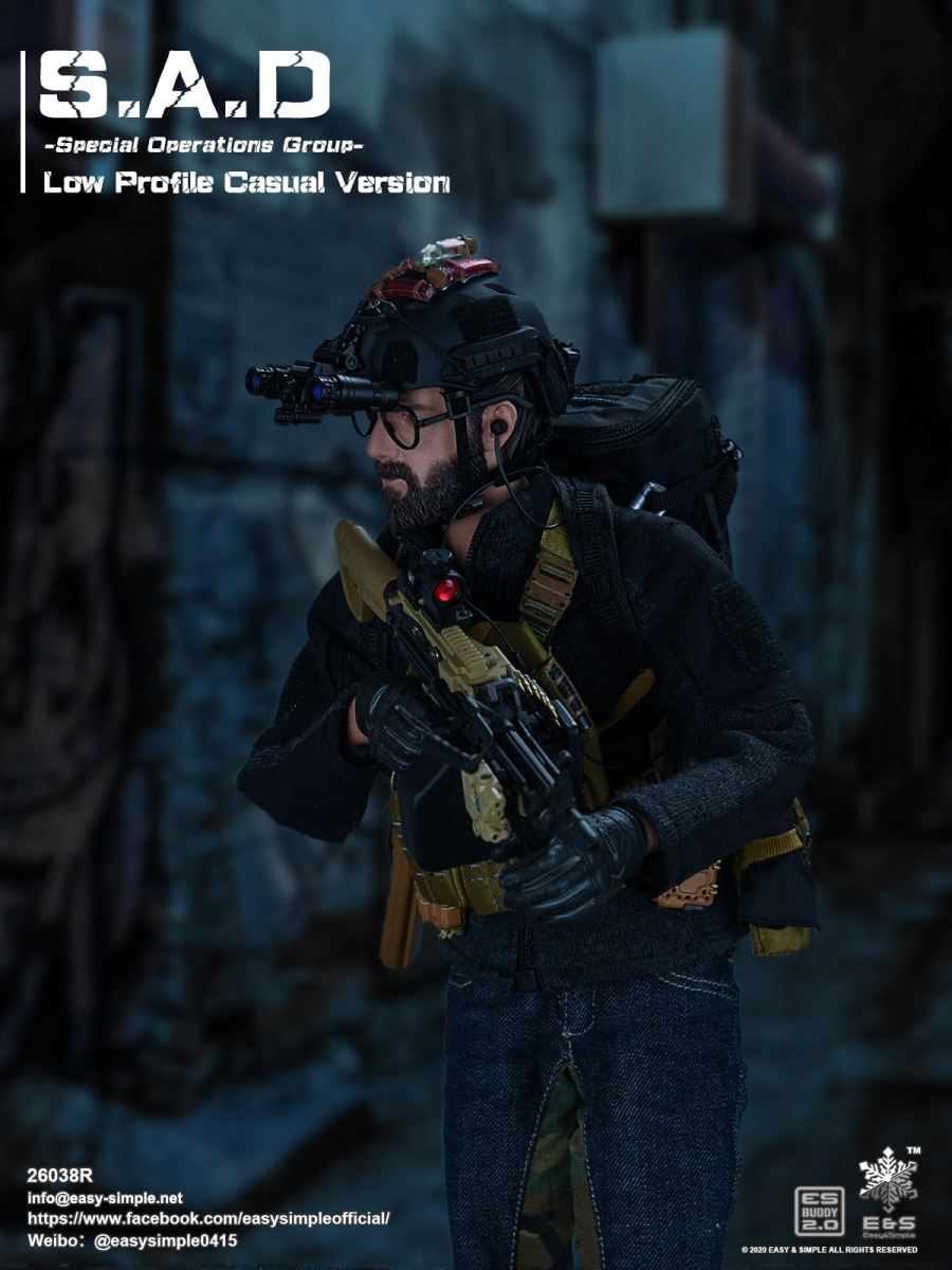S.A.D Special Operations Group - Low Profile Casual Version