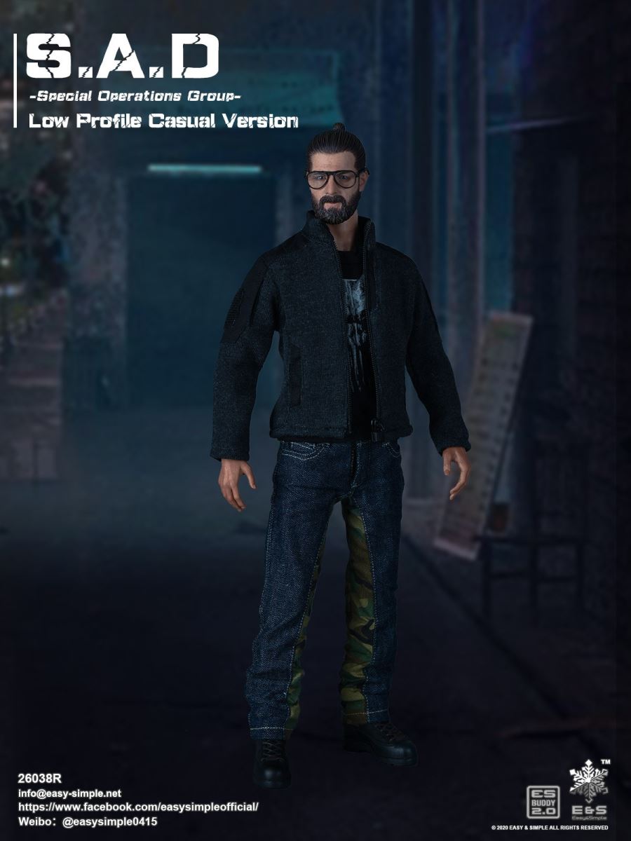 S.A.D Special Operations Group - Low Profile Casual Version