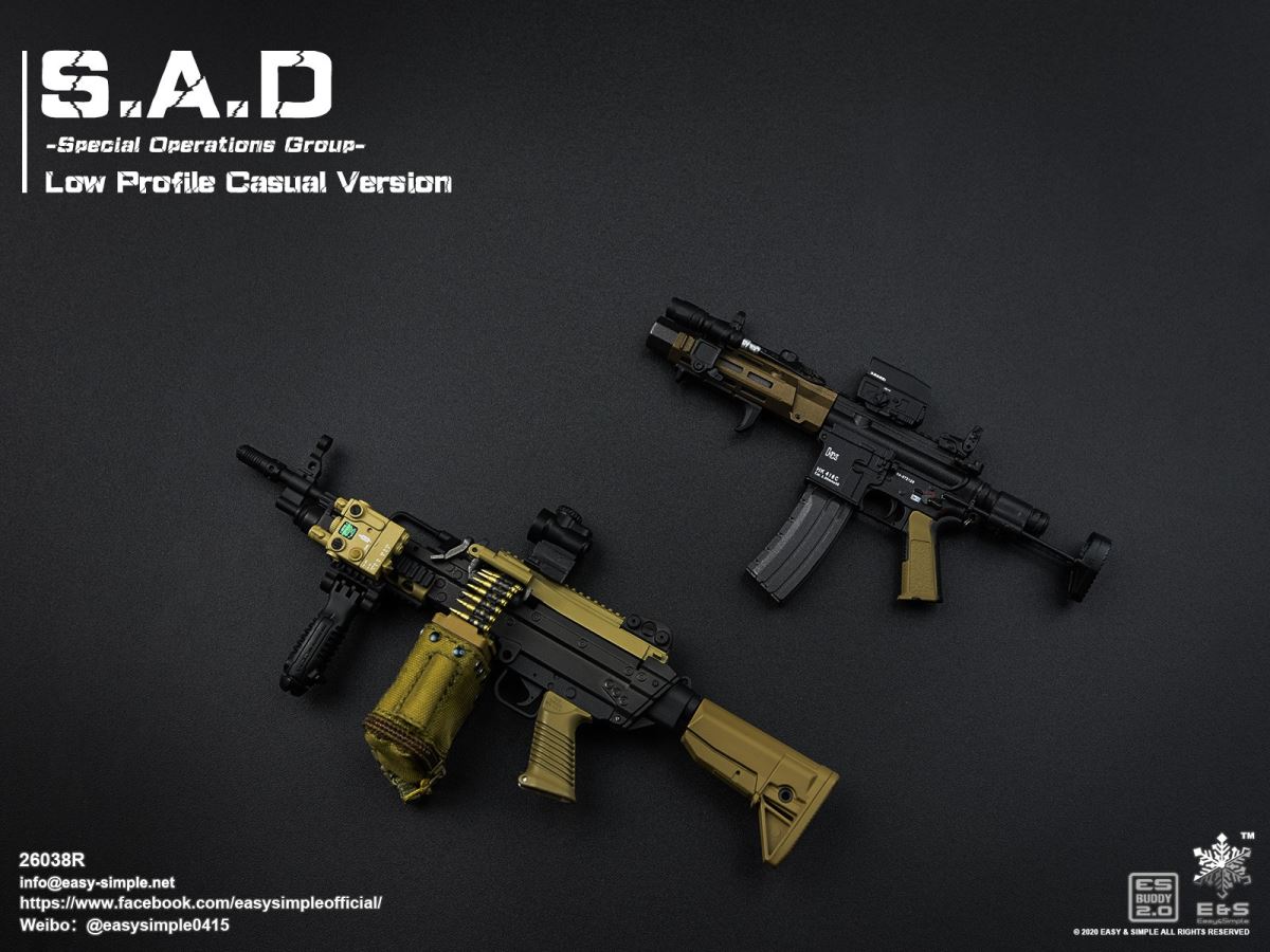S.A.D Special Operations Group - Low Profile Casual Version