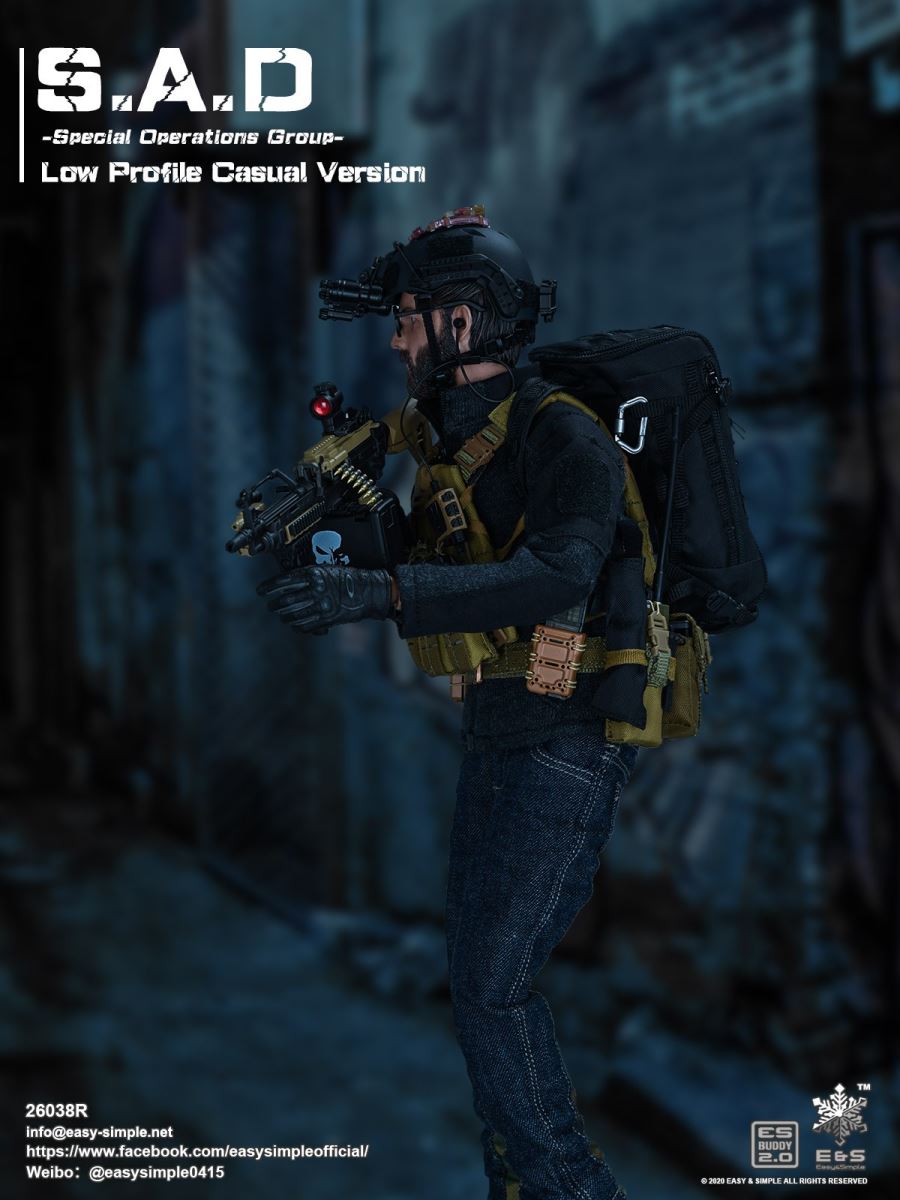 S.A.D Special Operations Group - Low Profile Casual Version