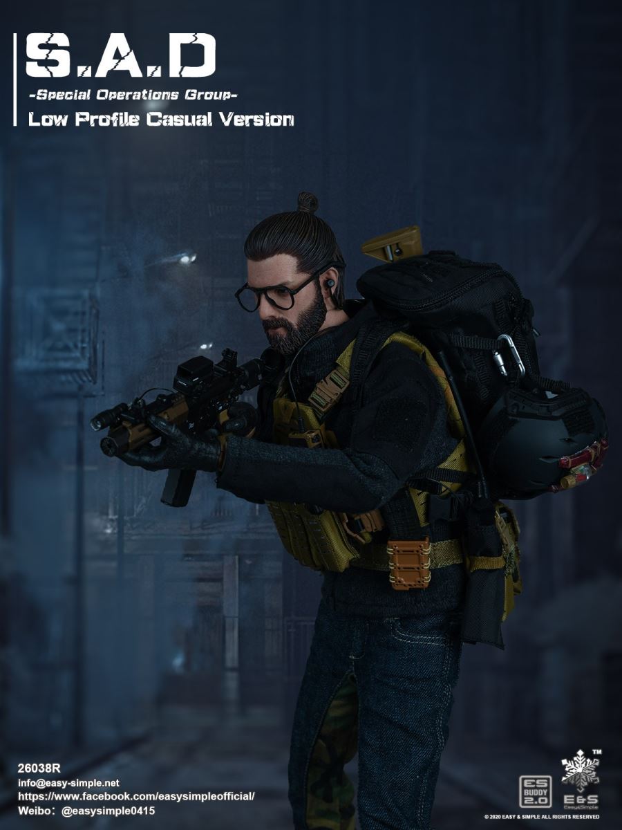 S.A.D Special Operations Group - Low Profile Casual Version