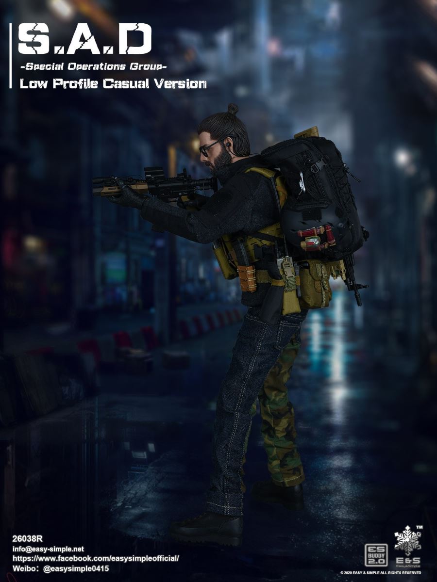S.A.D Special Operations Group - Low Profile Casual Version
