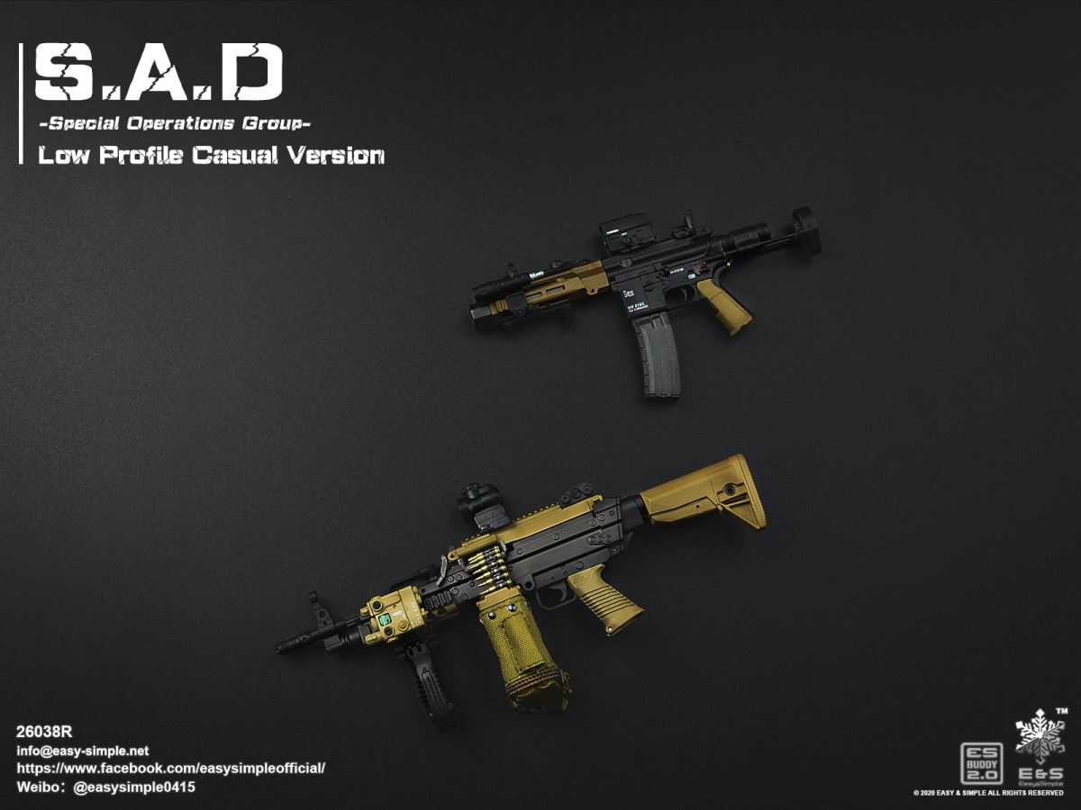 S.A.D Special Operations Group - Low Profile Casual Version
