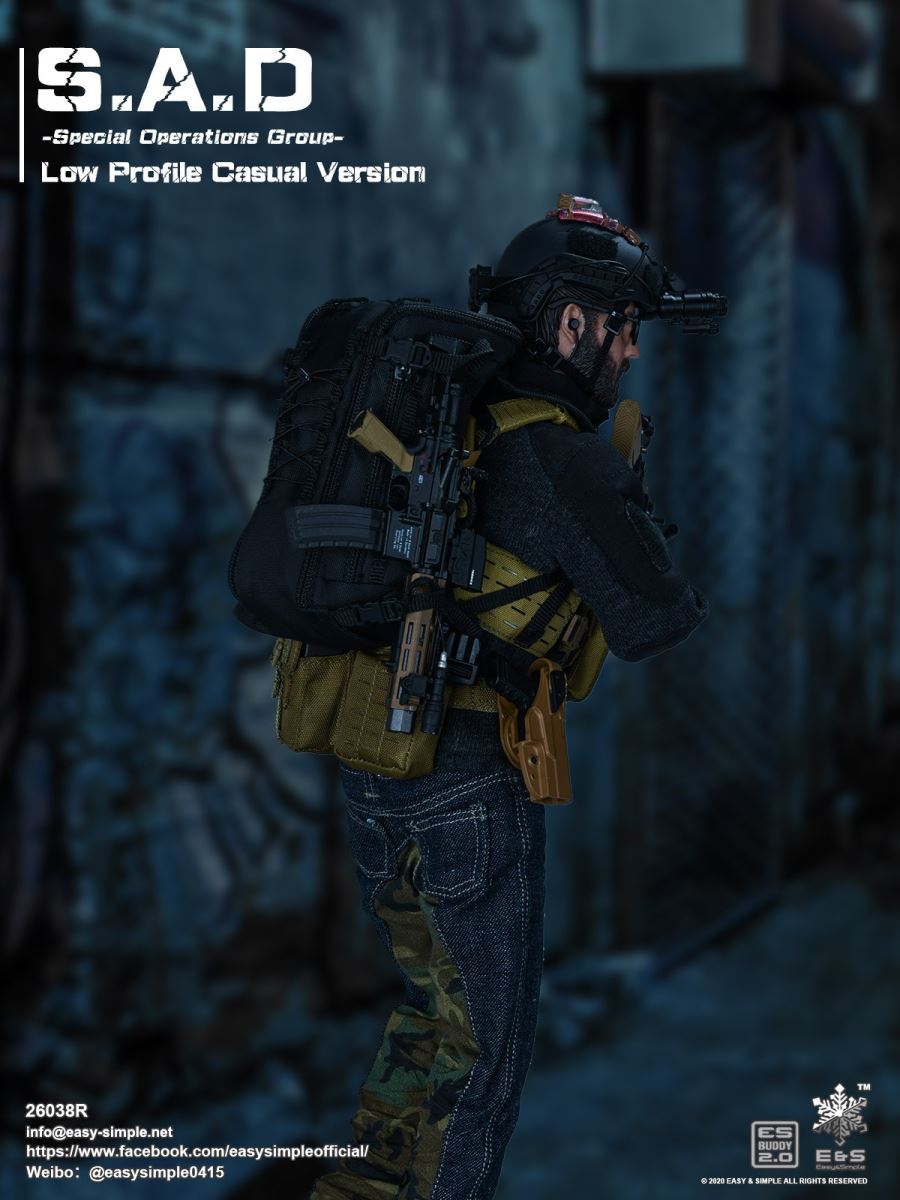 S.A.D Special Operations Group - Low Profile Casual Version
