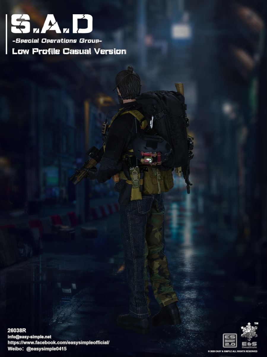 S.A.D Special Operations Group - Low Profile Casual Version