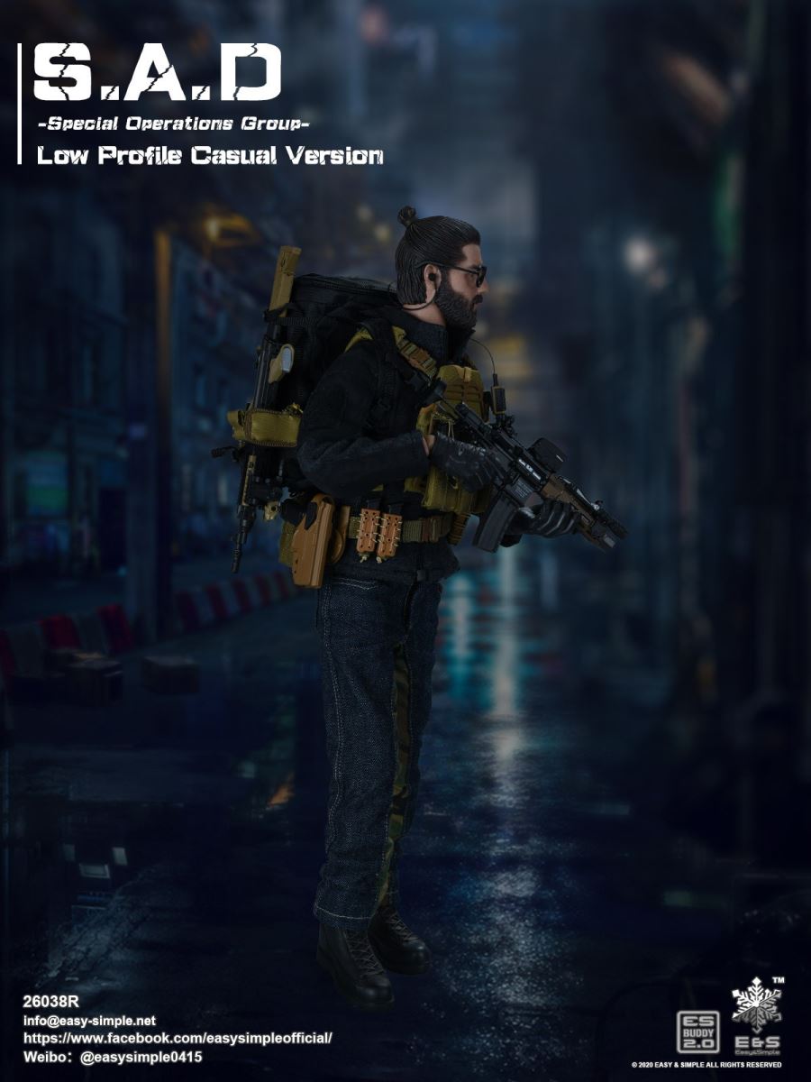 S.A.D Special Operations Group - Low Profile Casual Version