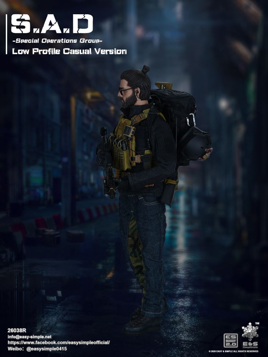 S.A.D Special Operations Group - Low Profile Casual Version