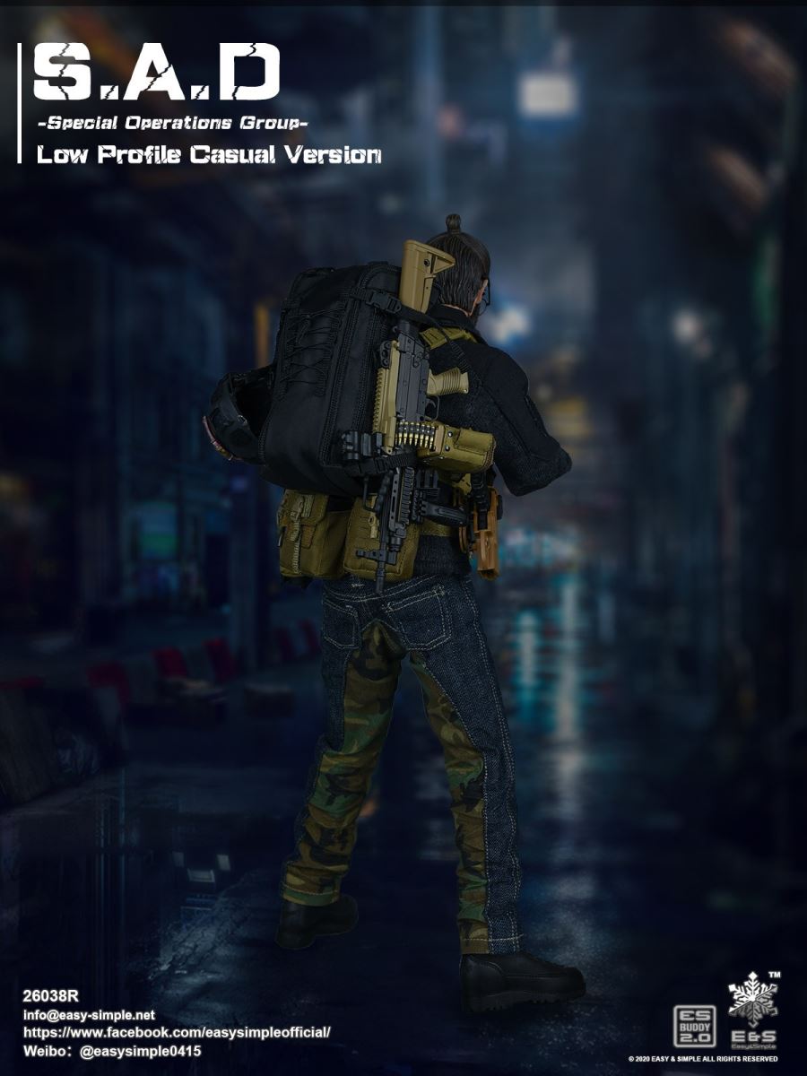 S.A.D Special Operations Group - Low Profile Casual Version
