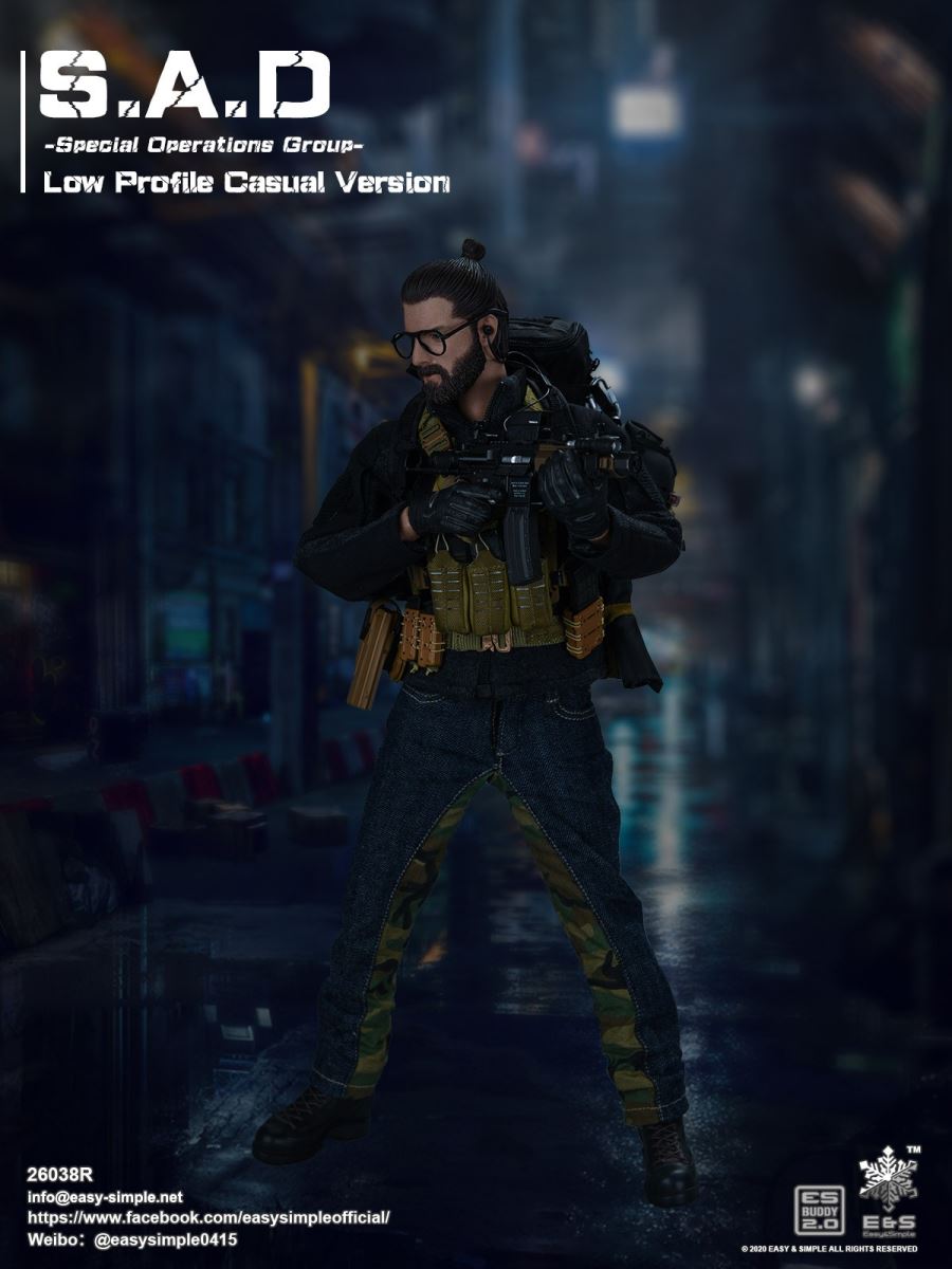 S.A.D Special Operations Group - Low Profile Casual Version