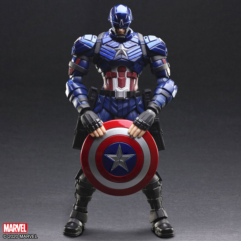 Marvel Universe Variant Bringarts DESIGNED BY TETSUYA NOMURA Captain America