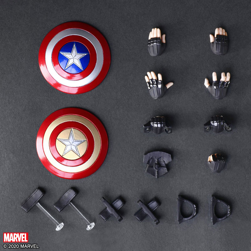 Marvel Universe Variant Bringarts DESIGNED BY TETSUYA NOMURA Captain America