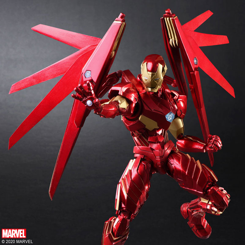 Marvel Universe Variant Bringarts DESIGNED BY TETSUYA NOMURA Iron Man