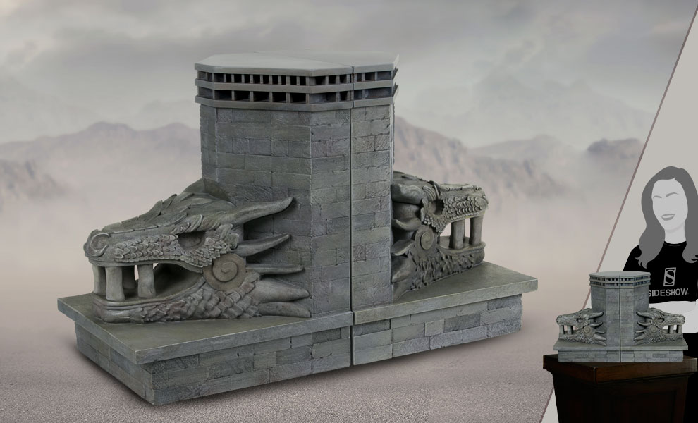Dragonstone Gate Bookends