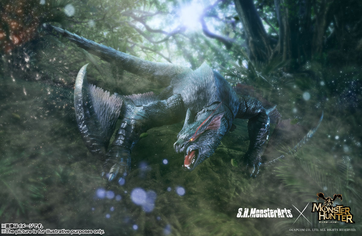S.H.MonsterArts Nargacuga (Monster Hunter World: Iceborn)