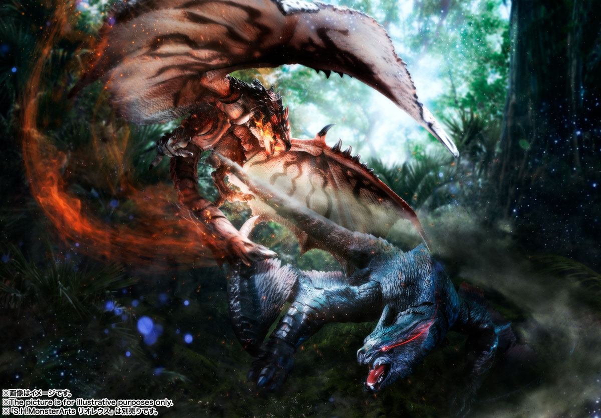 S.H.MonsterArts Nargacuga (Monster Hunter World: Iceborn)