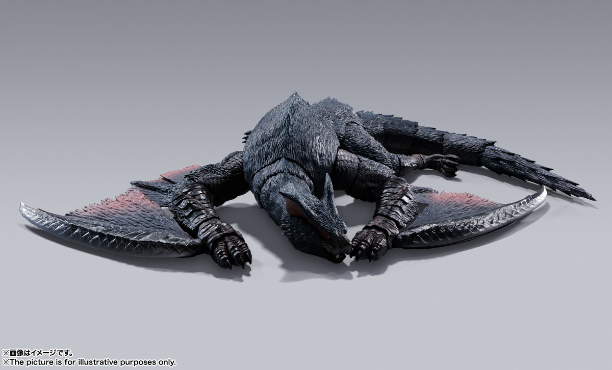 S.H.MonsterArts Nargacuga (Monster Hunter World: Iceborn)