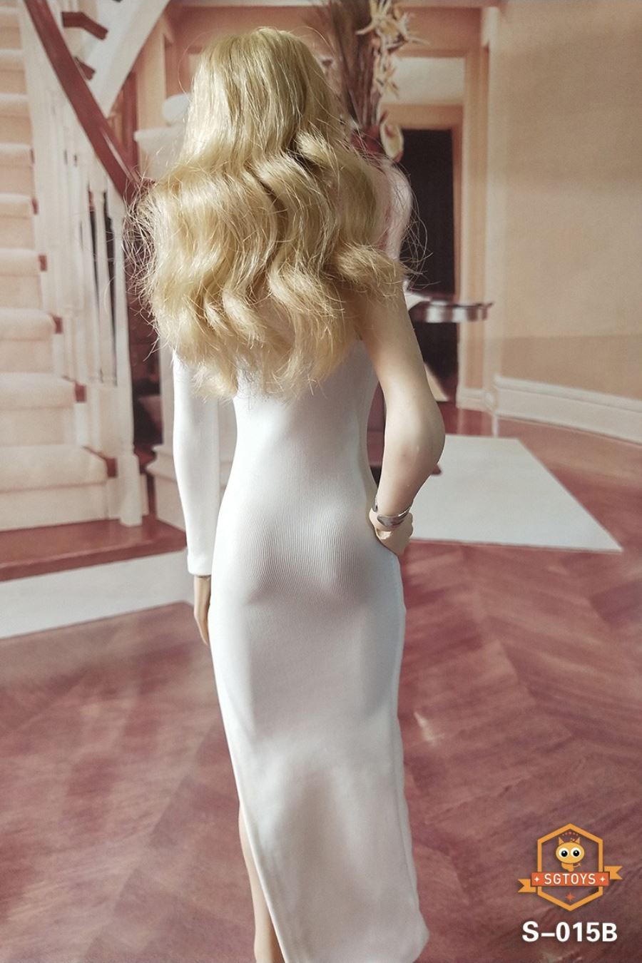 1/6 sexy ladies evening dress long skirt suit