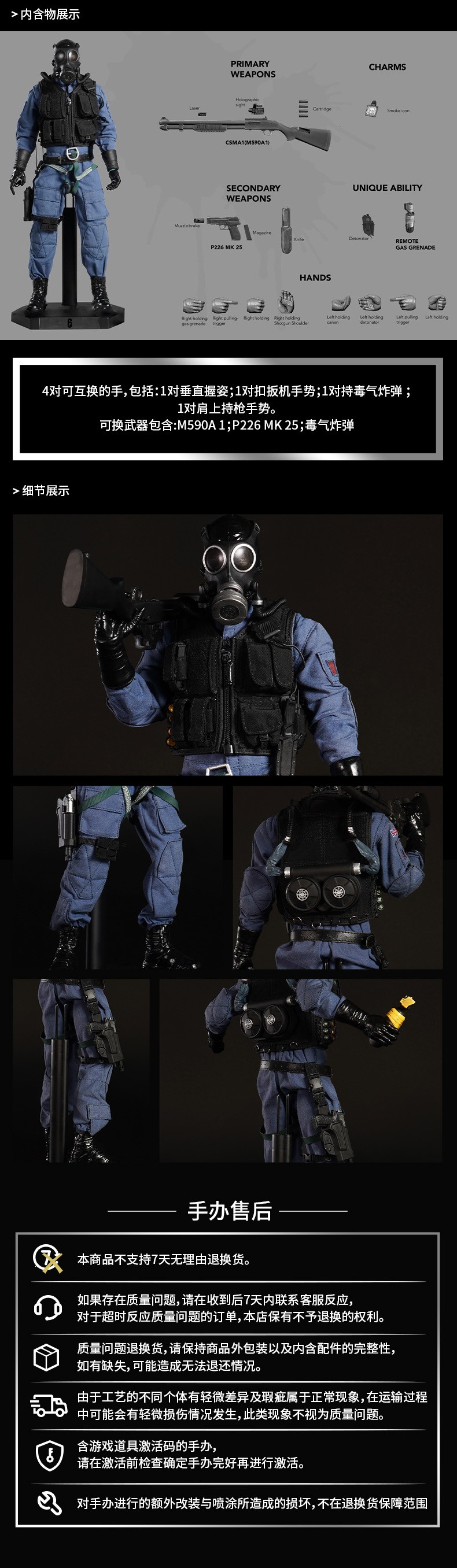 1/6 Rainbow Six: Siege - Smoke