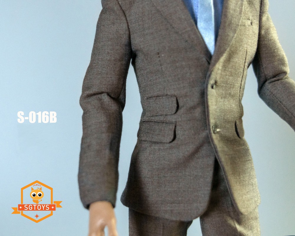 1/6 men's narrow shoulder suit