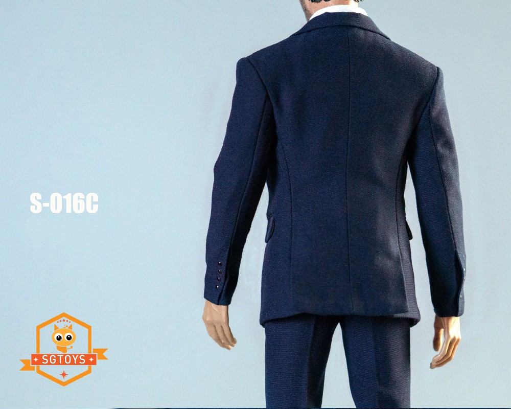 1/6 men's narrow shoulder suit