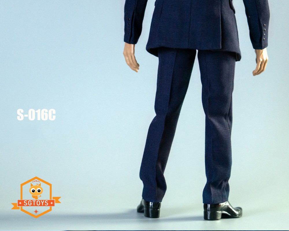 1/6 men's narrow shoulder suit