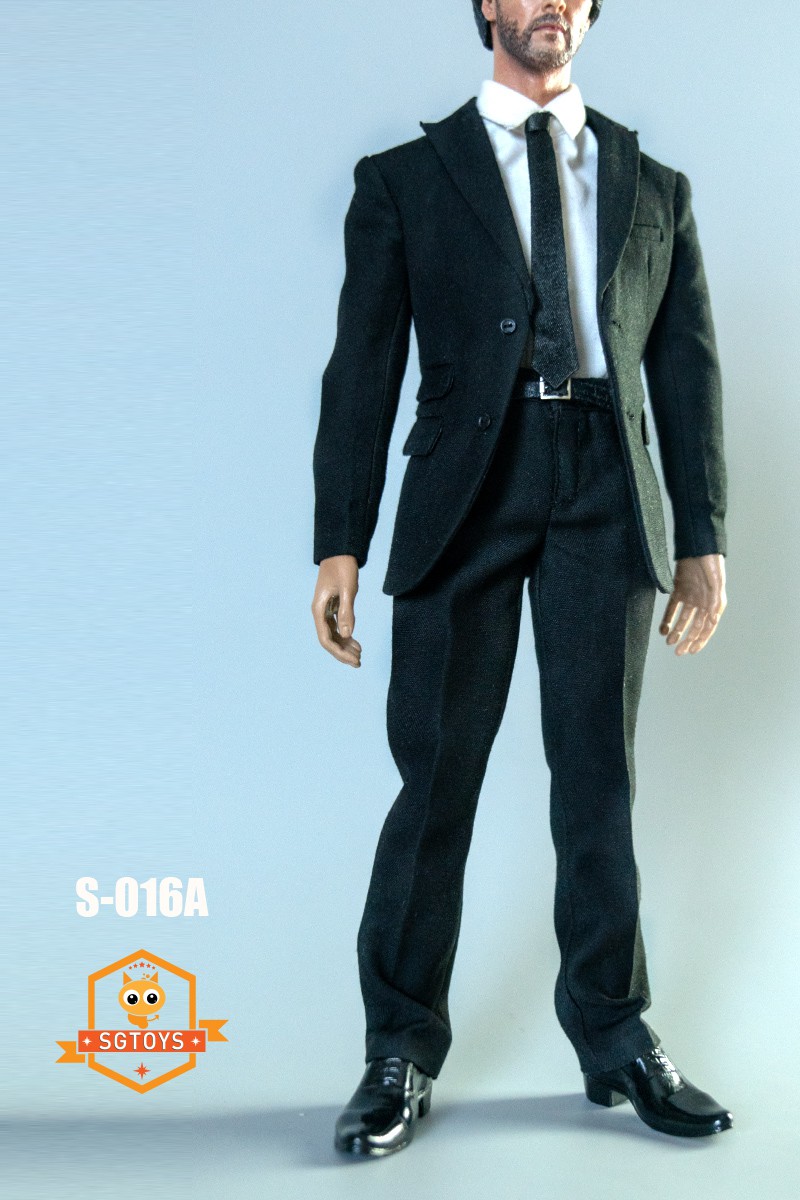 1/6 men's narrow shoulder suit