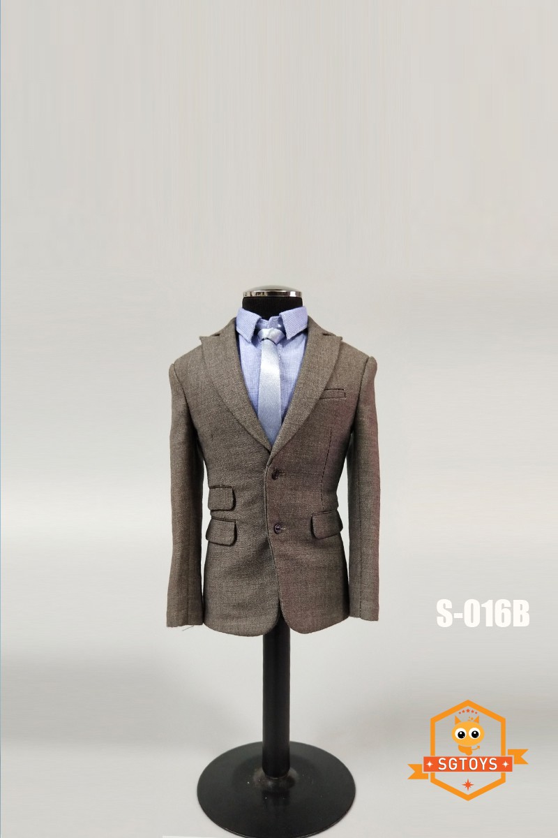 1/6 men's narrow shoulder suit
