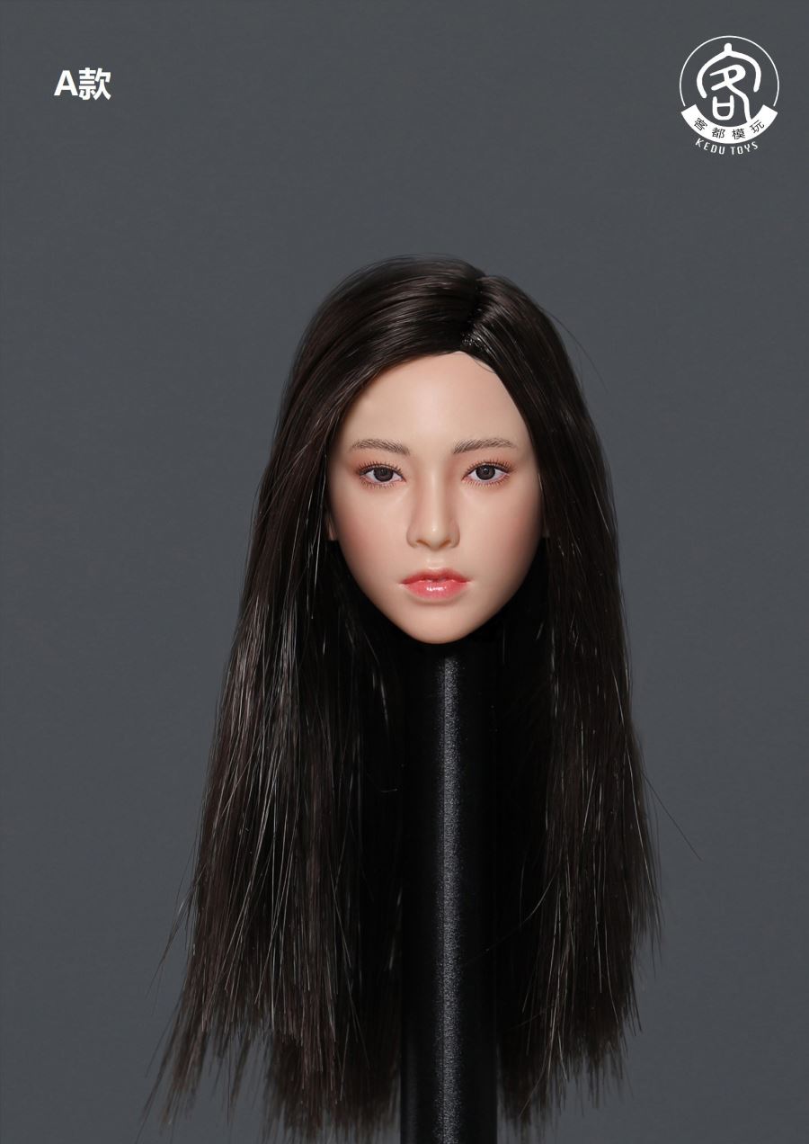 1/6 Asian beauty head carving