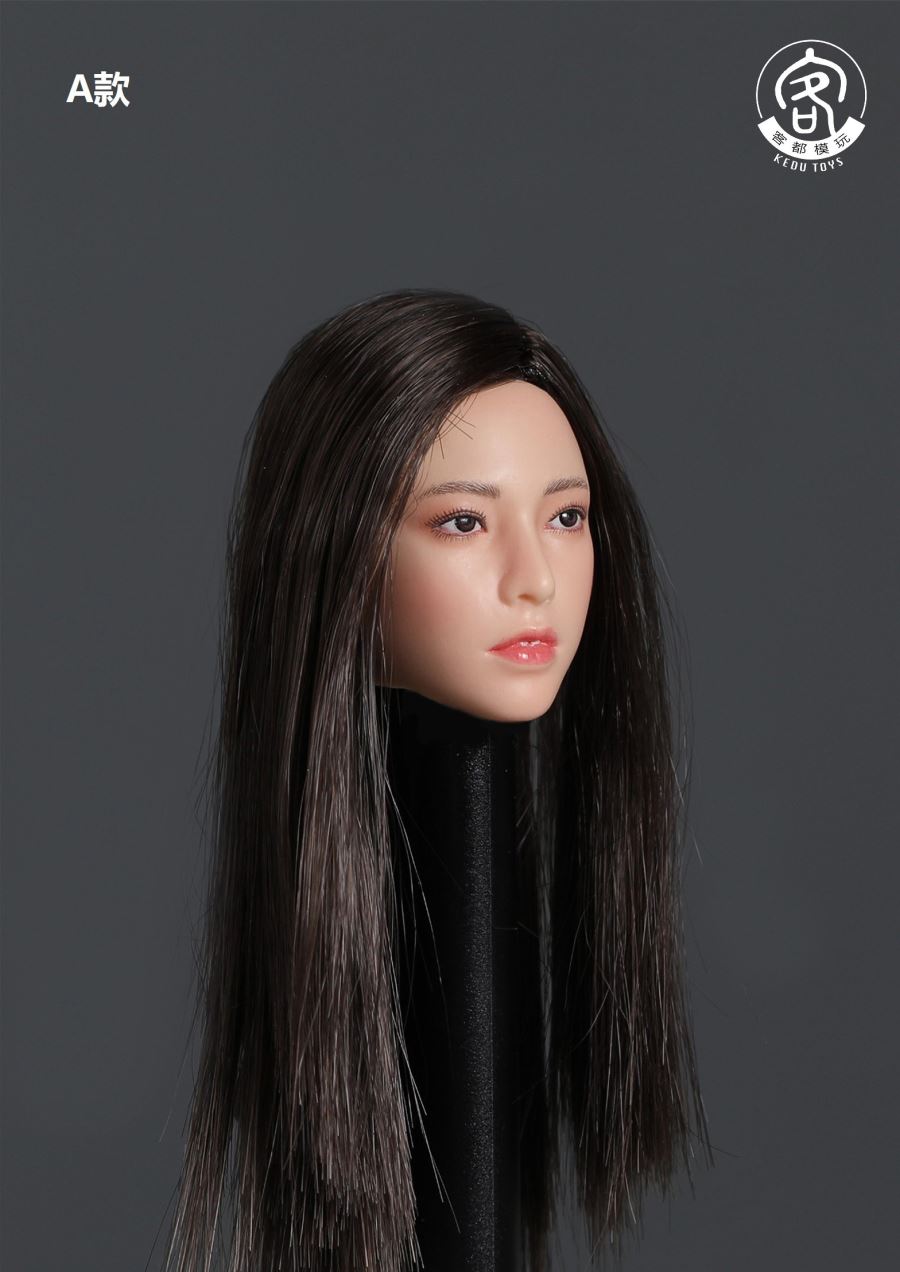 1/6 Asian beauty head carving